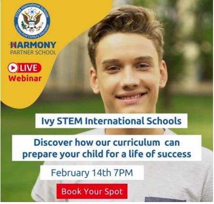 LIVE WEBINAR

Discover how a STEM-focused curriculum can prepare your child for a life of success