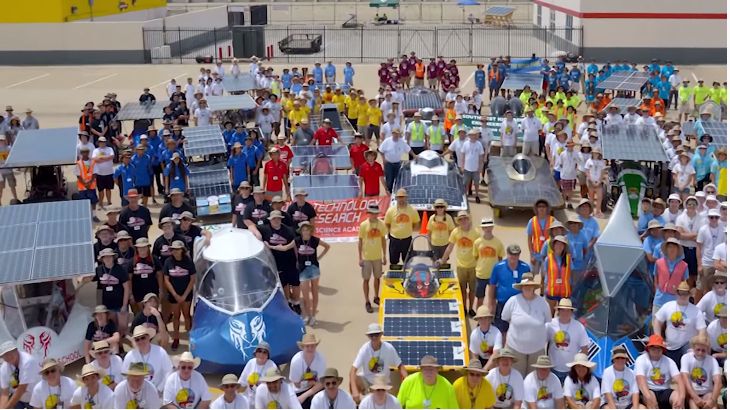 El Paso Students Build Solar Car for School Project